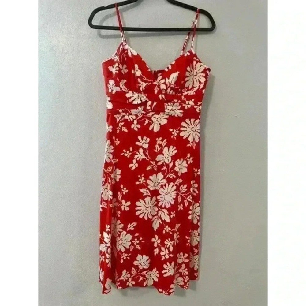 Donna Morgan Adjustable Strap Dress Size 8 | Elegant Sleeveless Dress